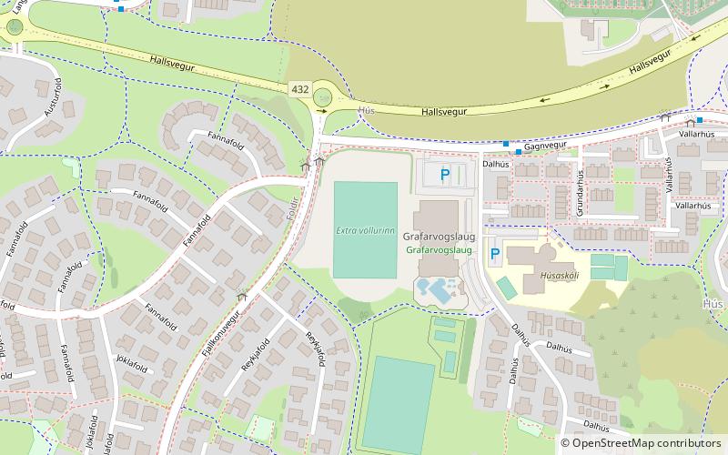 Fjölnisvöllur location map