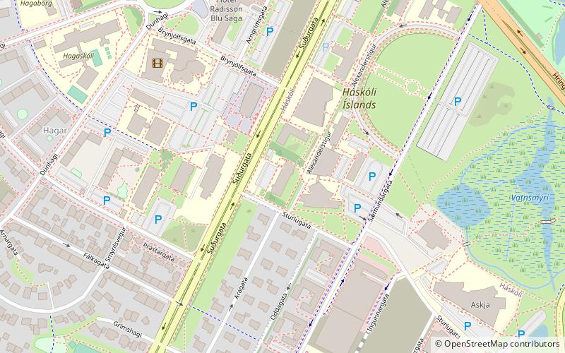 instytut arniego magnussona reykjavik location map