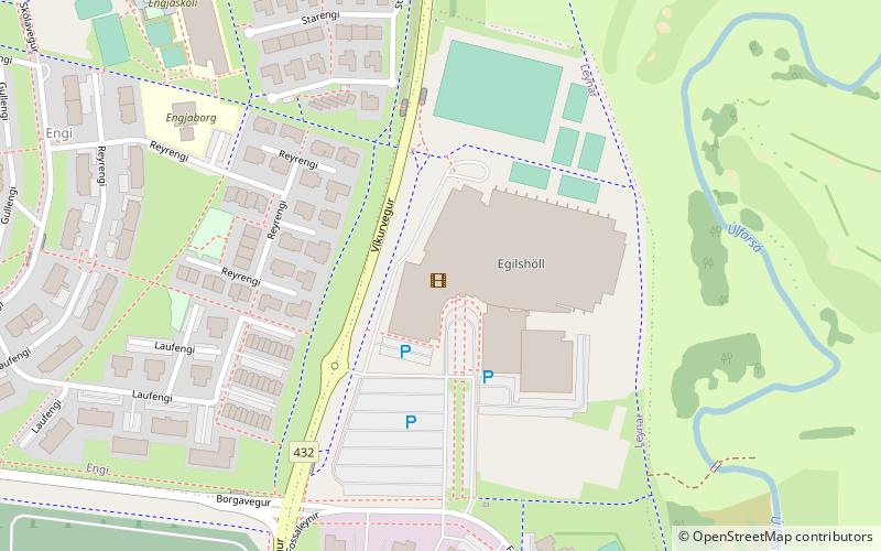Egilshöll location map