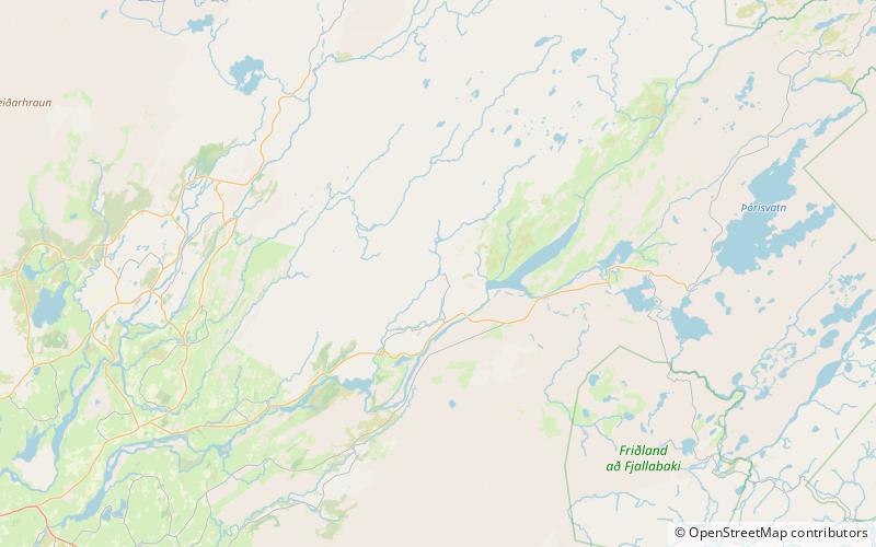 Háifoss location map