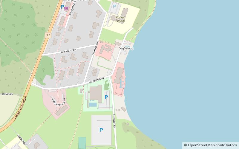 Laugarvatn Fontana location map
