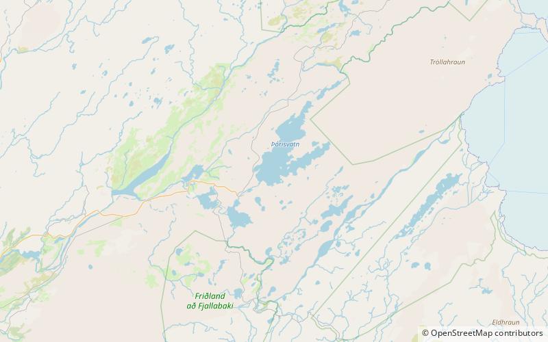 Þórisvatn location map