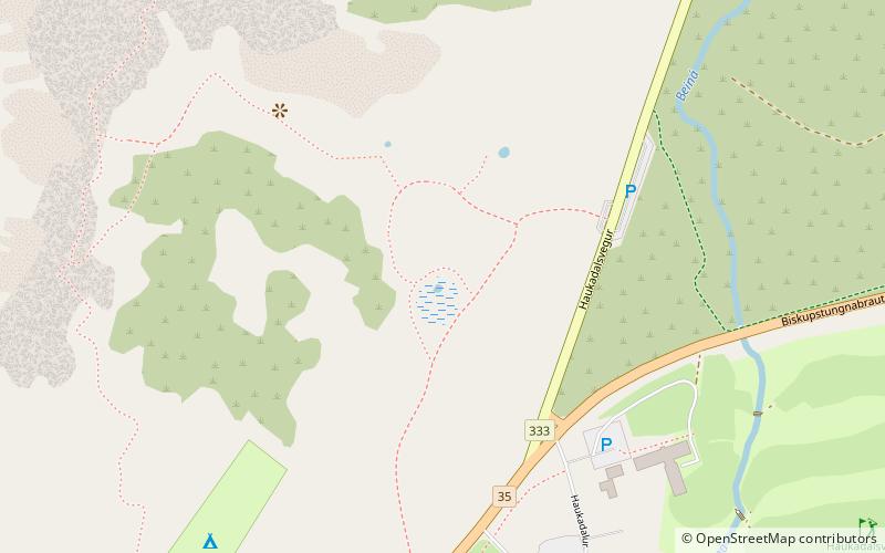 Strokkur location map