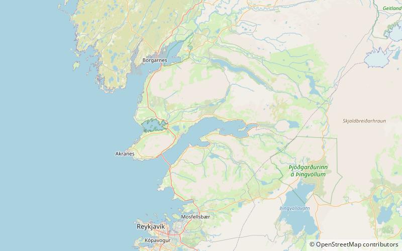 Hvalfjörður location map