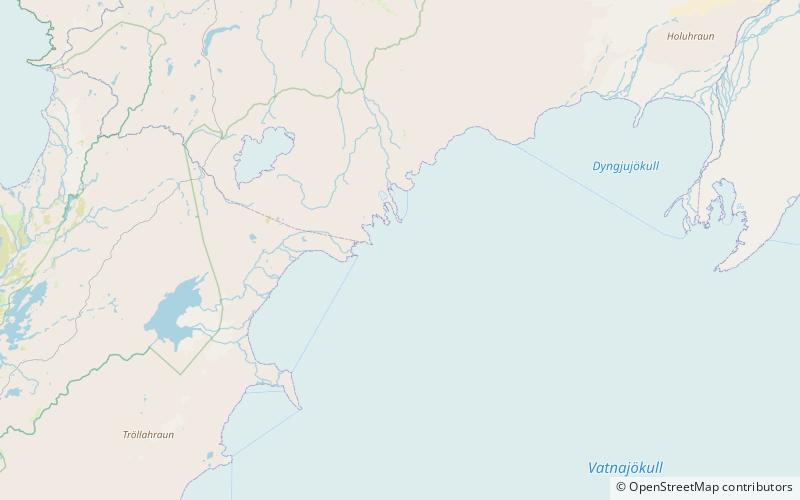 Bárðarbunga location map