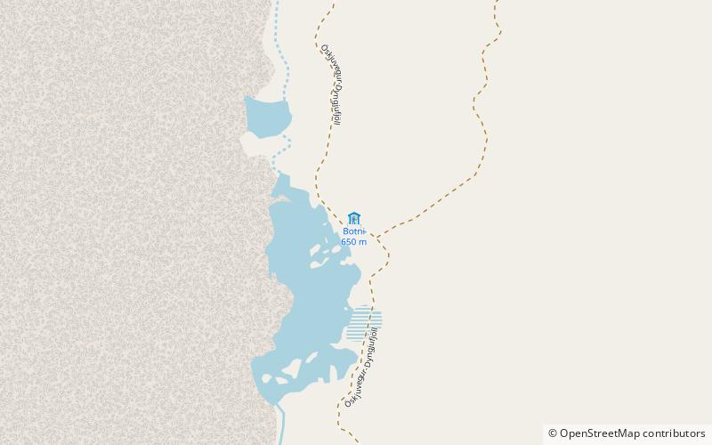 Botni location map