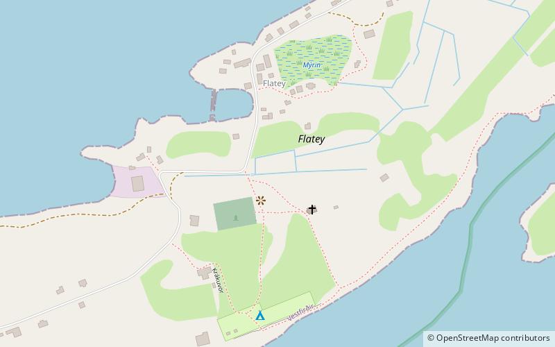 Flatey location map