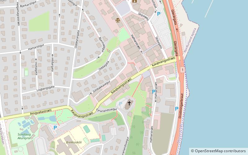 Akureyri Art Museum location map