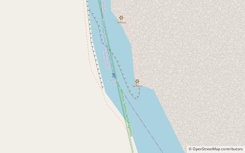 Selfoss location map