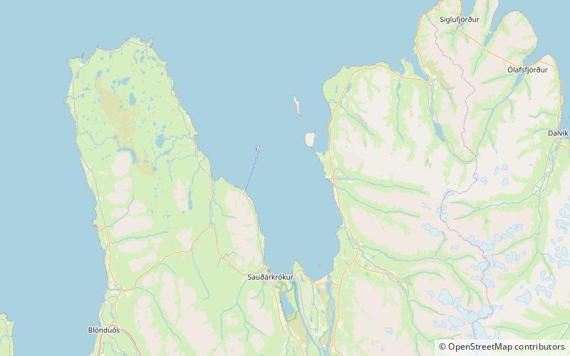 Skagafjörður location map