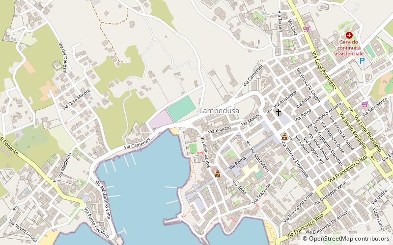 area marina protetta isole pelagie lampedusa location map