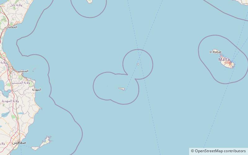 Pelagische Inseln location map