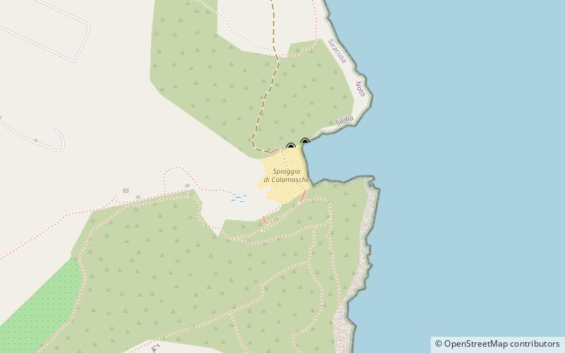 Plage de Calamosche location map