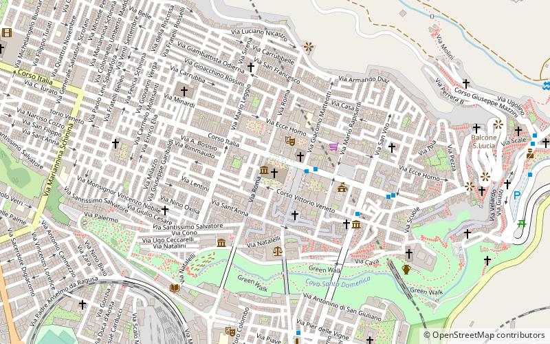 Ragusa Cathedral location map
