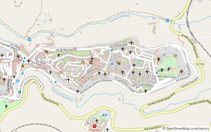 Palazzo Arezzi location map