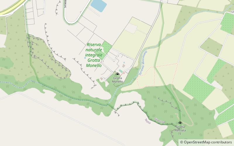 Riserva Naturale Integrale Grotta del Monello location map