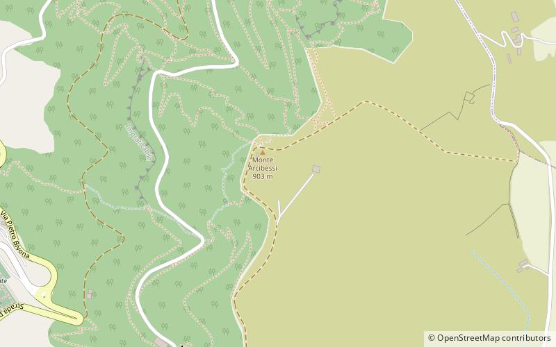 Monte Raci location map