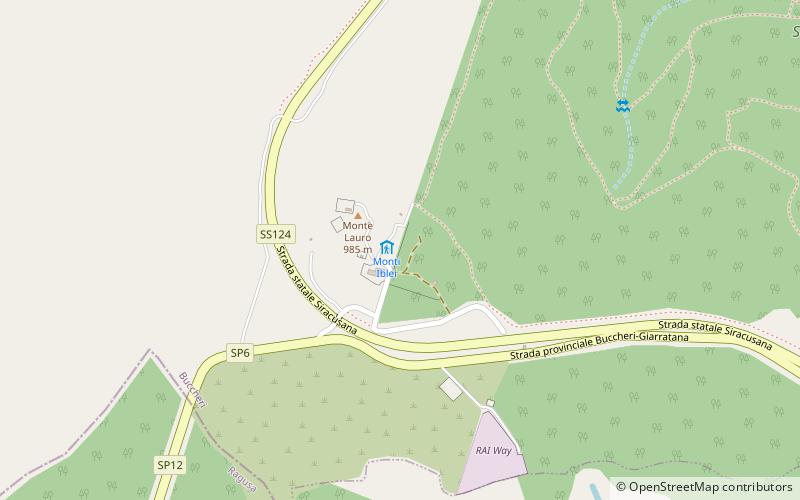 Monti Iblei location map