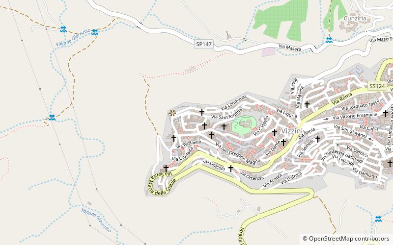 Vizzini location map