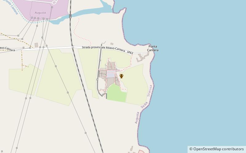 Megara Hyblaja location map