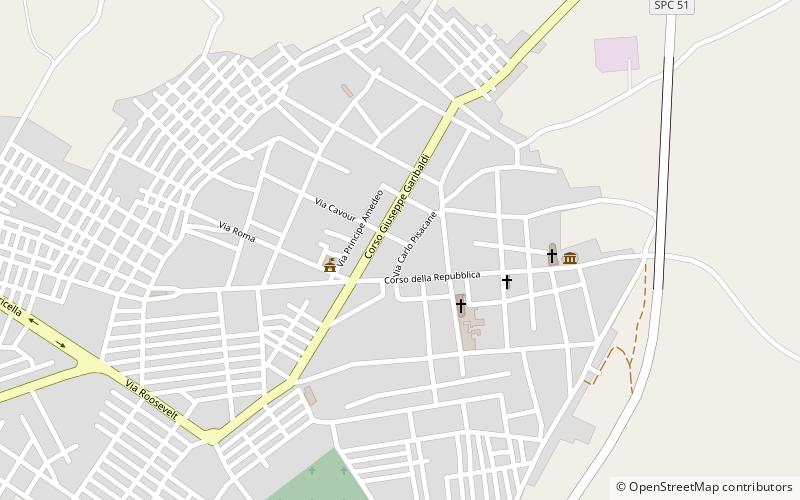 Ravanusa location map