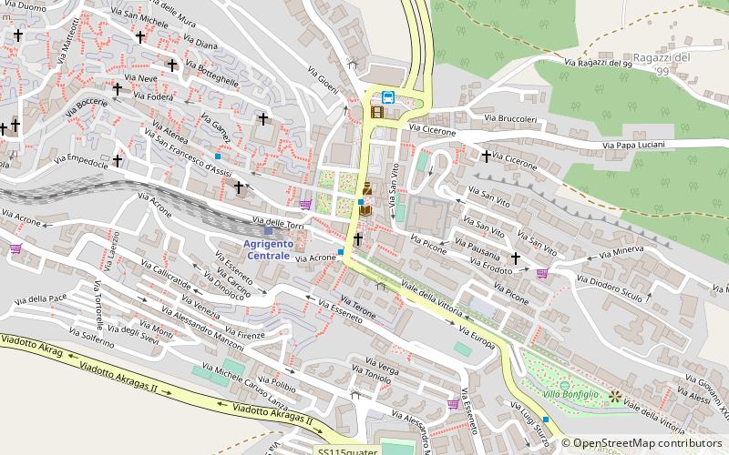 Piazzetta San Calogero location map