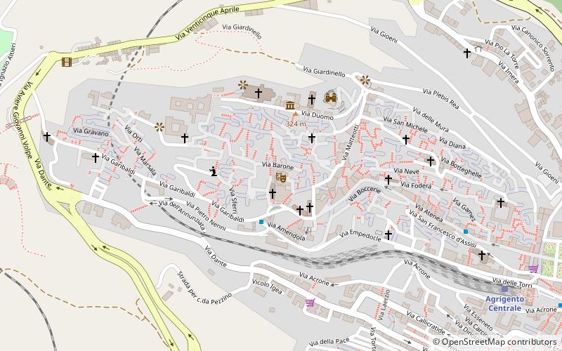 Teatro Pirandello location map