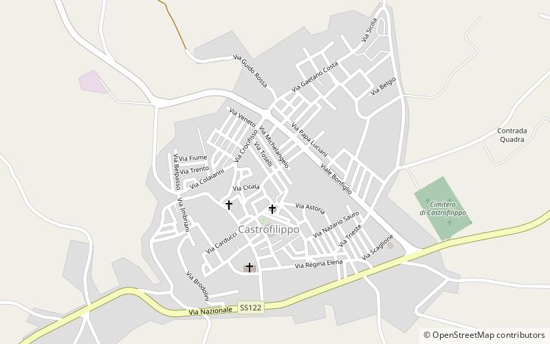Castrofilippo location map