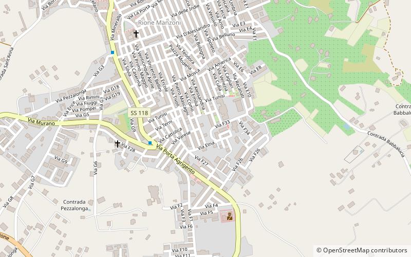 Raffadali location map