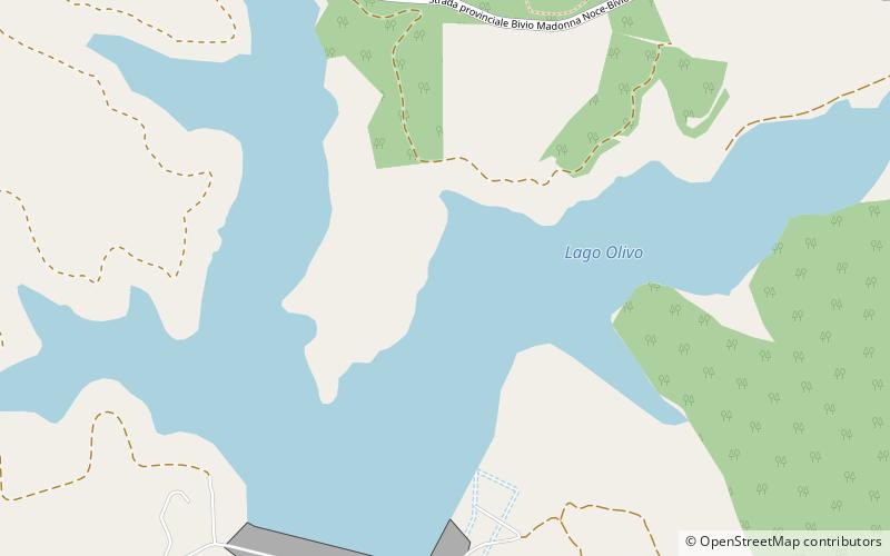 Lago Olivo location map
