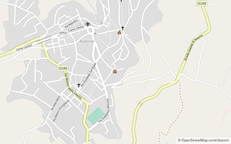Museo archeologico di Aidone location map