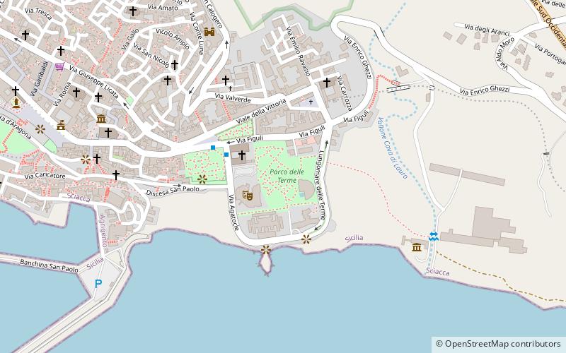 Terme di Sciacca location map