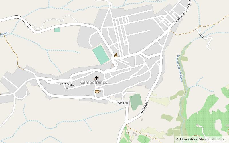 Campofranco location map