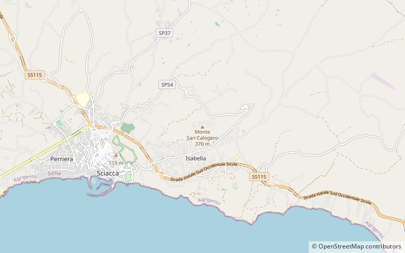 monte kronio location map