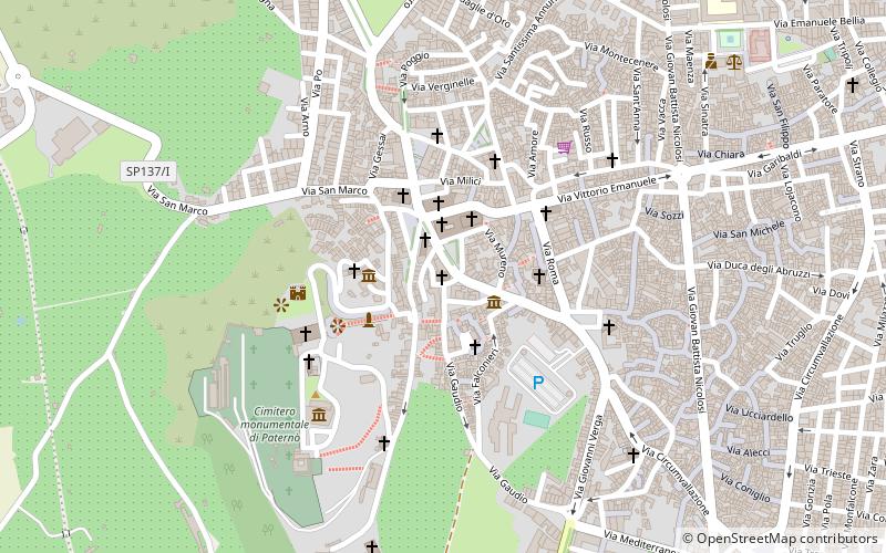 Santa Caterina d'Alessandria, Paternò location map