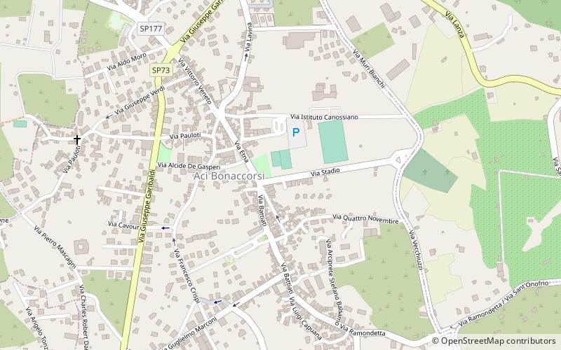 Aci Bonaccorsi location map