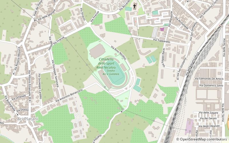 Stadio Tupparello location map