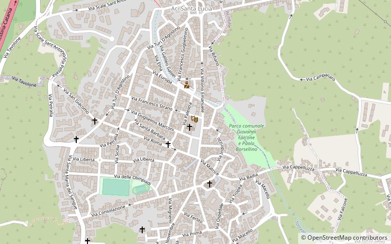 Comune di Aci Catena location map