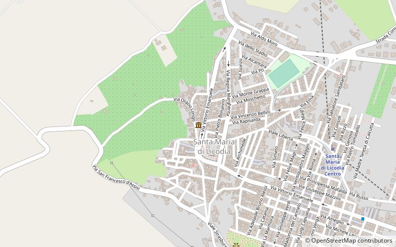 Santa Maria di Licodia location map