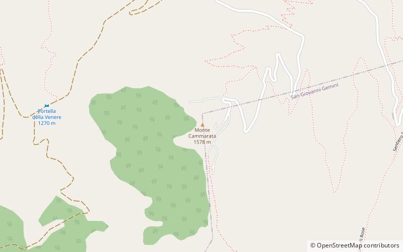 mount cammarata location map