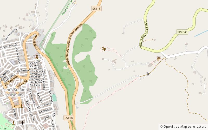 Santo Stefano Quisquina location map