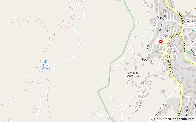 Cammarata location map