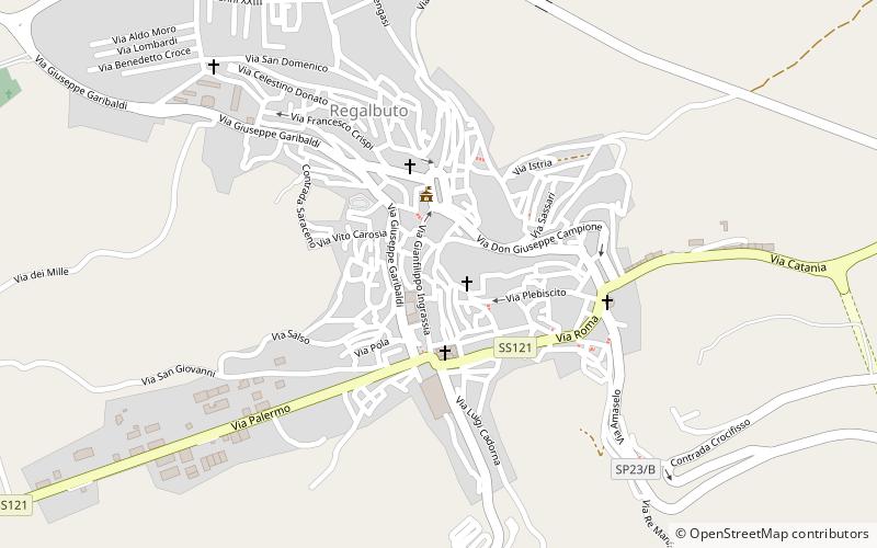 Regalbuto location map