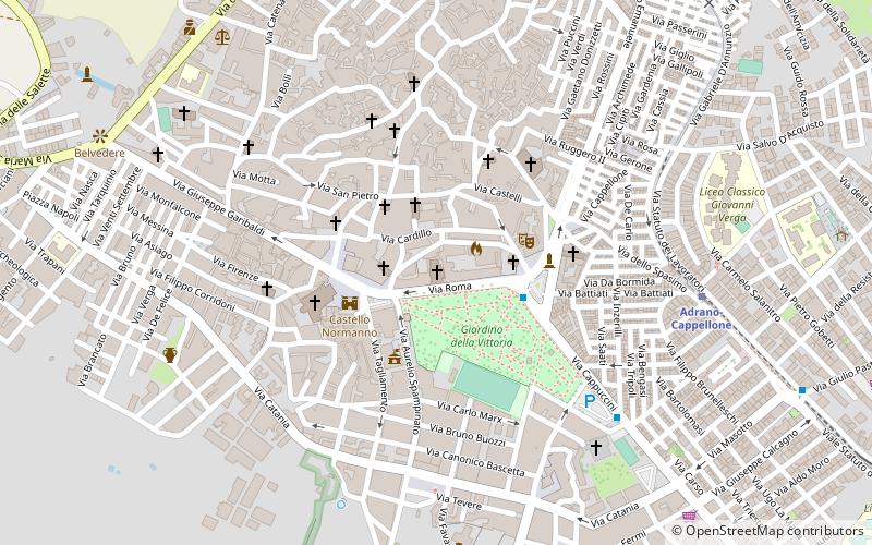 Monastero di Santa Lucia location map