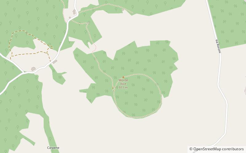 Monte Ilice location map