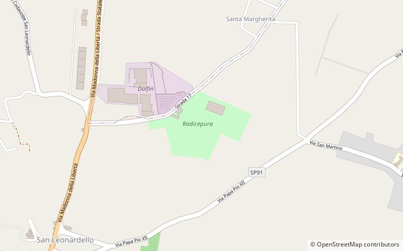 Radicepura location map