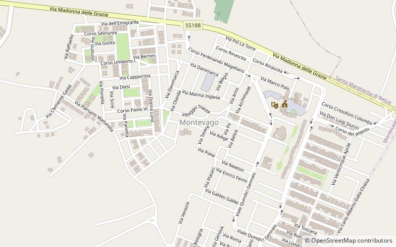 Montevago location map