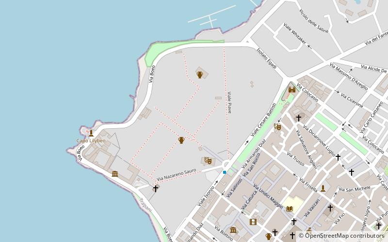 Lilibeum location map