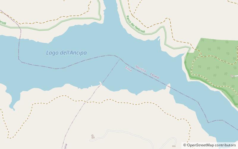 Lago dell'Ancipa location map
