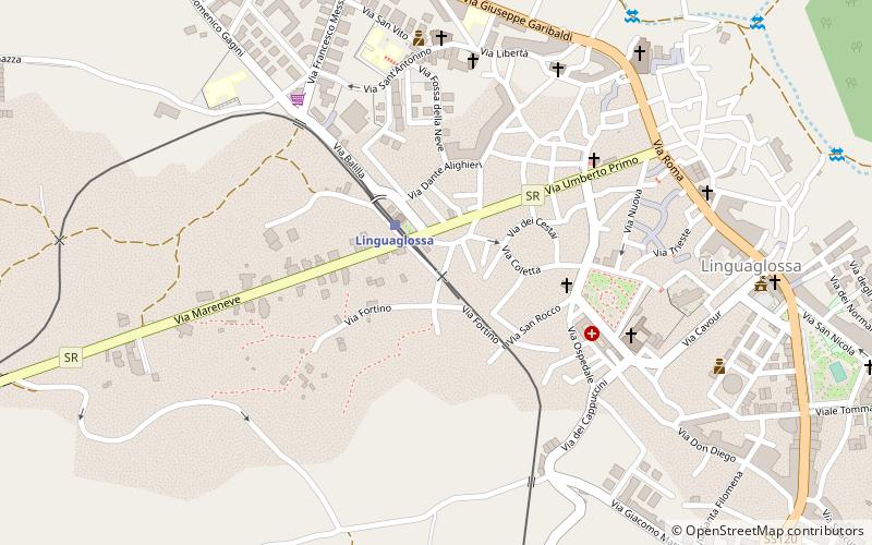 Linguaglossa location map